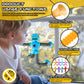Cheslicr Autism Sensory Toys For Kid Boys Year Old Ages 4 5 6 7 8 9 10(4Pcs), Suction Robot Toy Pop Tube Fidget Toys Autistic Tr