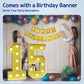 Imprsv Marquee Numbers Gold 15Th-Birthday Decorations: Large 3Ft Light Up Number 15 Birthday Decoration For Boy Girl Fifteen Yea