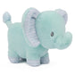 Gund Baby Safari Friends Collection Plush Elephant With Chime, Sensory Toy Stuffed Animal For Babies And Newborns, Teal, 7''