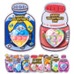Meadin Valentines Day Gifts For Kids - 48 Pack Prefilled Heart Pop Fidget Valentines Cards For Kids Classroom - Valentine Exchan