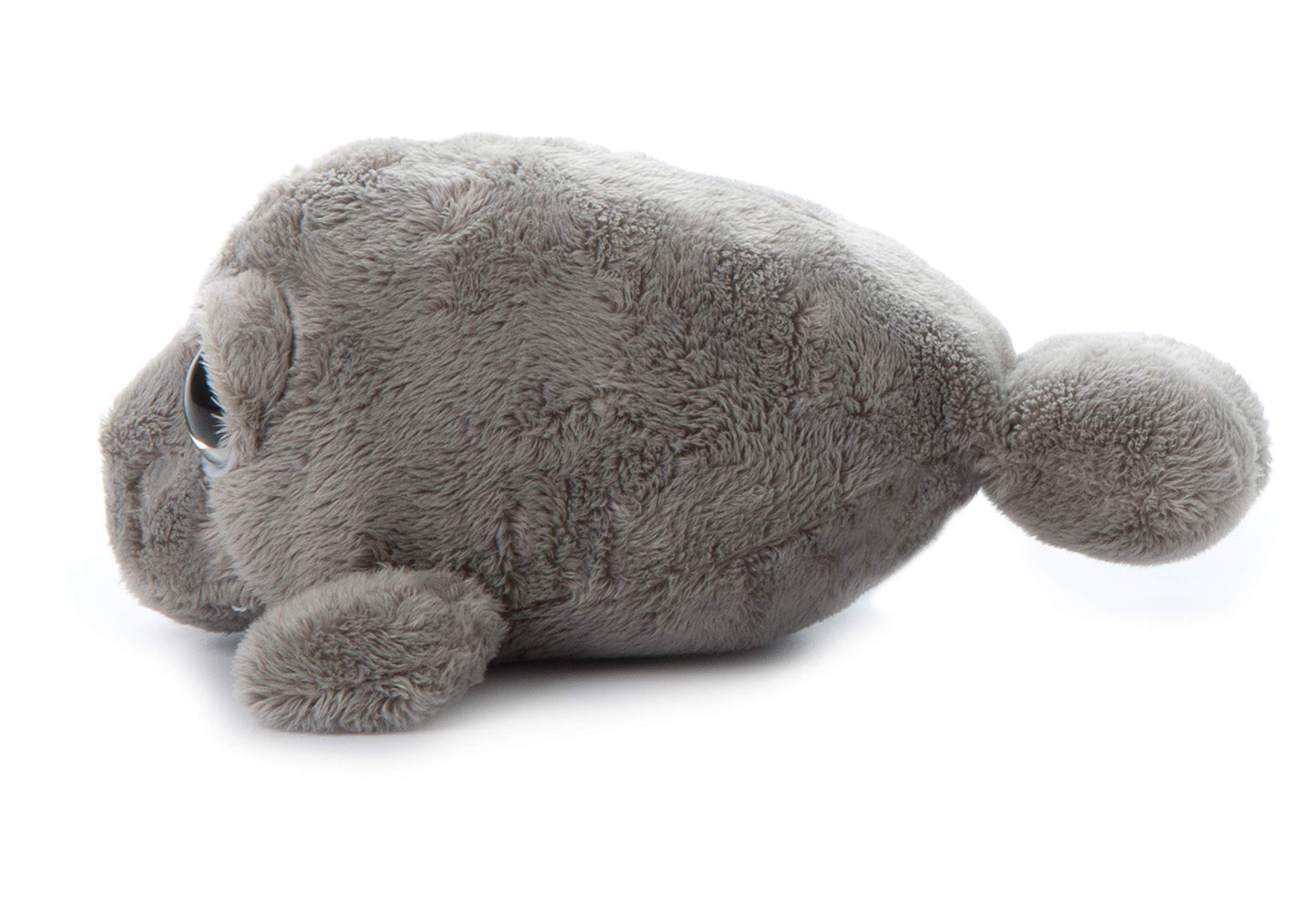 The Petting Zoo Manatee Plush Toy, 10 Inch Gray Stuffed Animal, Fabric Material, Gifts for Kids, Model 406633