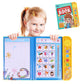 Toyshine Interactive 20 Preschool Activities Musical Educational Children Intelligence Book Learning Alphabets, Animal, Speak An