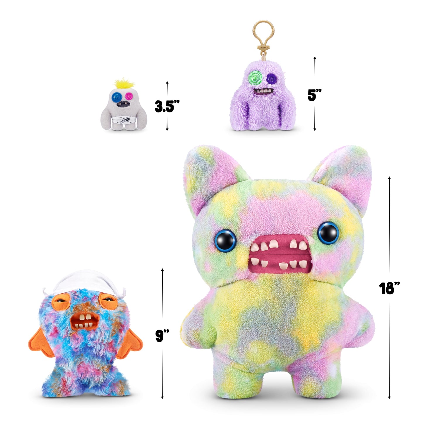 Fuggler Vacay Vibes By Zuru, Funny Ugly Monster, Plush, Collectible, Toy (Cod Father - Multi)