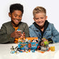 Hexbug Junkbots - Industrial Dumpster Assortment Kit - Surprise Toys In Every Box Lol With Boys And Girls - Alien Powered Toys For Kids - 50+ Pieces Of Action Construction Figures - For Ages 5 And Up