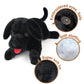 Lotfancy Dog Stuffed Animal, 21 Inch Black Lab Plush Dog, Realistic Stuffed Dog, Puppy Plush Toy For Kids