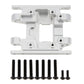MEUS RACING TRX4M Skid Plate Transmission Plate for TRX4M Defender, Bronco etc.,Silver
