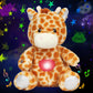 Cuteoy Plush Giraffe Star Projector Musical Adjustable Singing Night Light Stuffed Animals Glowing Plushies Toy Gifts For Kids Birthday Easter Christmas,12''