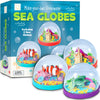 Hapinest Make Your Own Underwater Snow Globe Arts And Crafts Kit For Kids Boys And Girls Ages 6 Years And Up