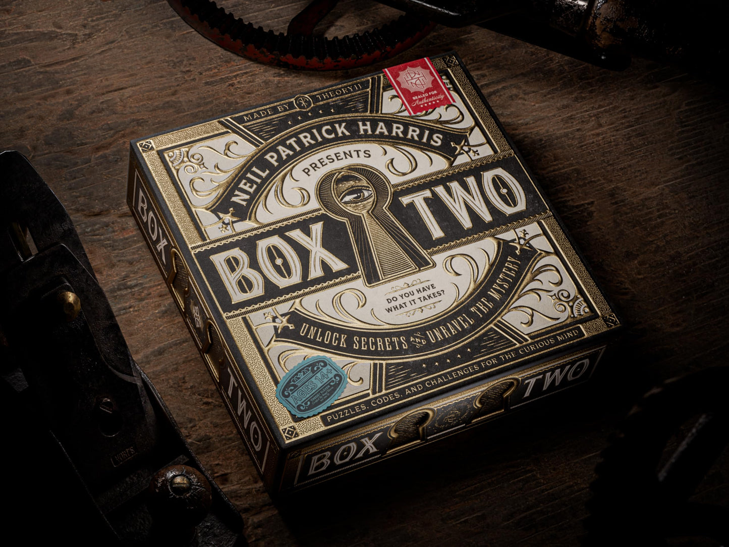 theory11 Box Two Board Game - Standard Size, Cardboard, Model T11-NPH-BOXTWO by Neil Patrick Harris