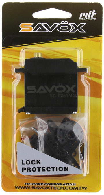 Savox SC-0251 High Torque Metal Gear Larger than Standard Digital Servo