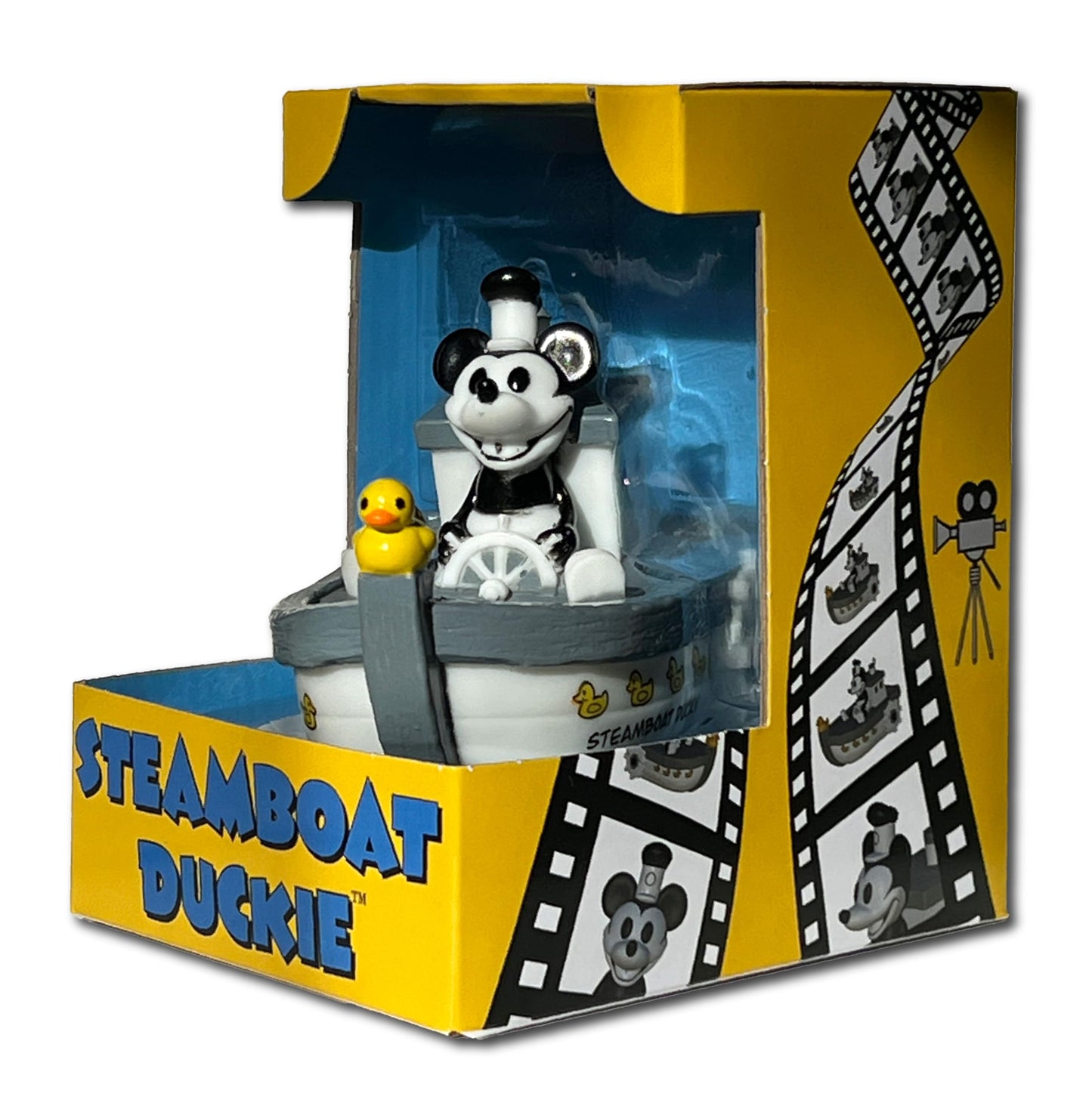 Celebriducks - Steamboat Ducky - Floating Rubber Ducks - Collectible Bath Toy Gift For Kids & Adults Of All Ages