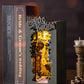 Robotime Diy Book Nook Kit Decorative Booknook Bookshelf Insert Bookcase Book Stand 3D Wooden Puzzle Diy Miniature House Kit With Led Light Model Kit For Adults (Magic House)