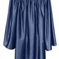 Gradplaza Shiny Choir Robe Kindergarten Preschool Graduation Gown Shiny Graduation Gown For Kids Navy Size 30