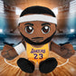 Bleacher Creatures Los Angeles Lakers Lebron James 8'' NBA Kuricha Sitting Plush (Gold Jersey) - Soft Chibi Inspired NBA Superst