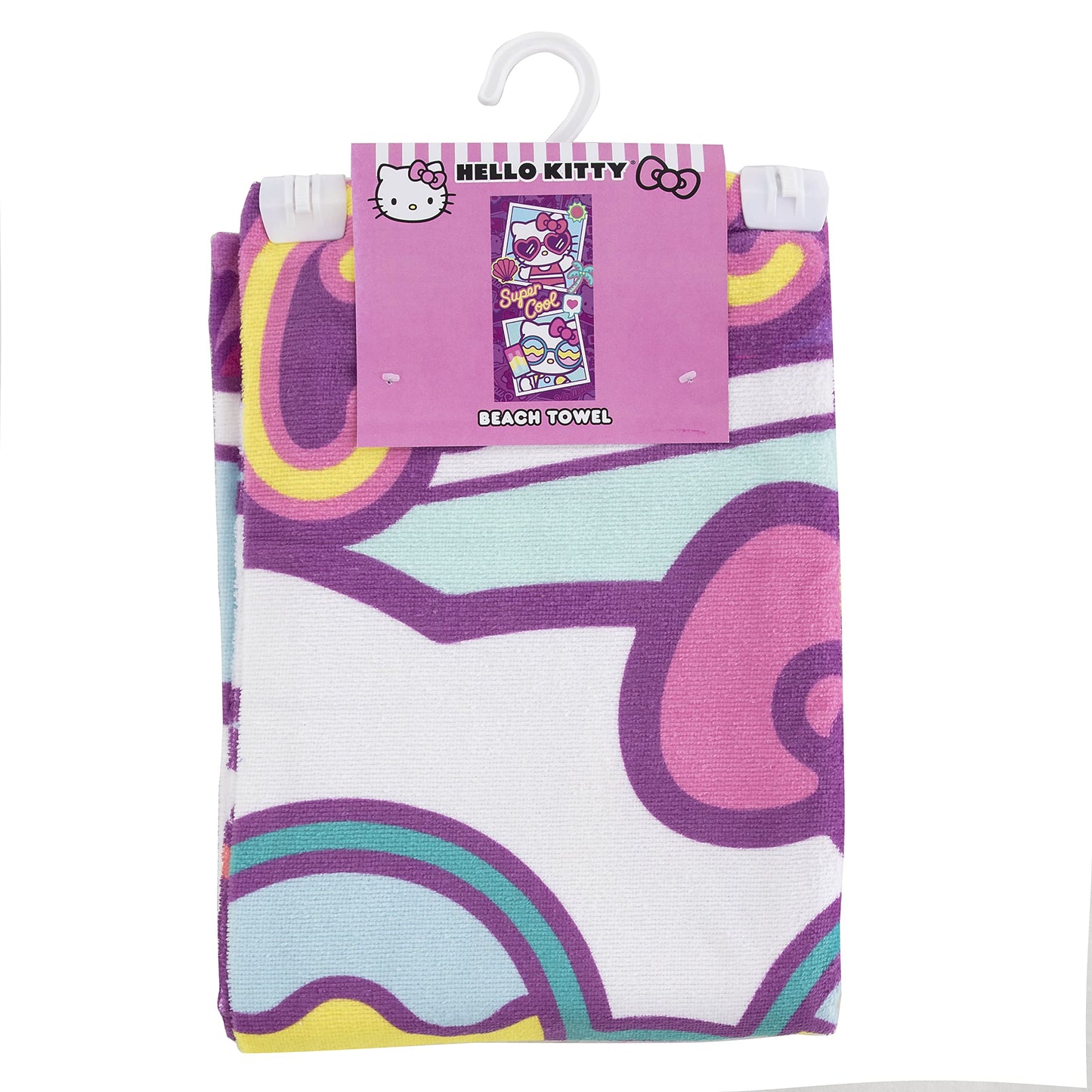 Hello Kitty Cool Summer 30 X 60 Inch Beach Towel