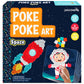 jackinthebox Poke Poke Art for Kids - Space Theme, Mess-Free Fabric Art and Craft, Flower Pressing Kits, Gift for Kids, Toys for