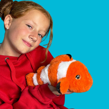 Deluxe Paws 100% Recycled Plush Eco Toys (Clown Fish)