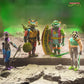 Super7 TMNT Sewer Surfer Michelangelo Action Figure, 3.75" Multicolor, Retro Cartoon Collectible, Model RE-TMNTW03-SRS-01