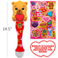 Artcreativity Light Up Valentine'S Day Bubble Wand For Toddlers, Heart Bubble Toy With Lights, Music, & Batteries, Valentines Day Gifts For Kids, Valentines Day Party Favors For Ages 3 4 5 6