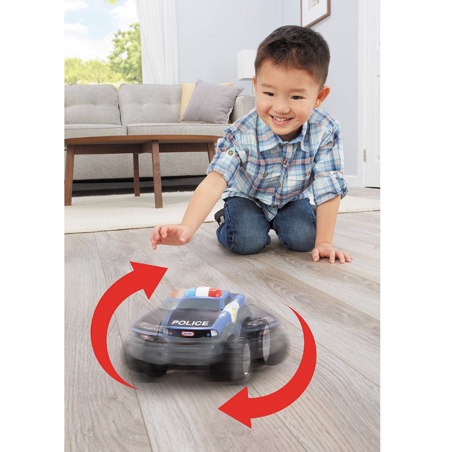 Little Tikes Stunt Cars Spinout Police Car