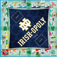 Late for The Sky University of Notre Dame Monopoly