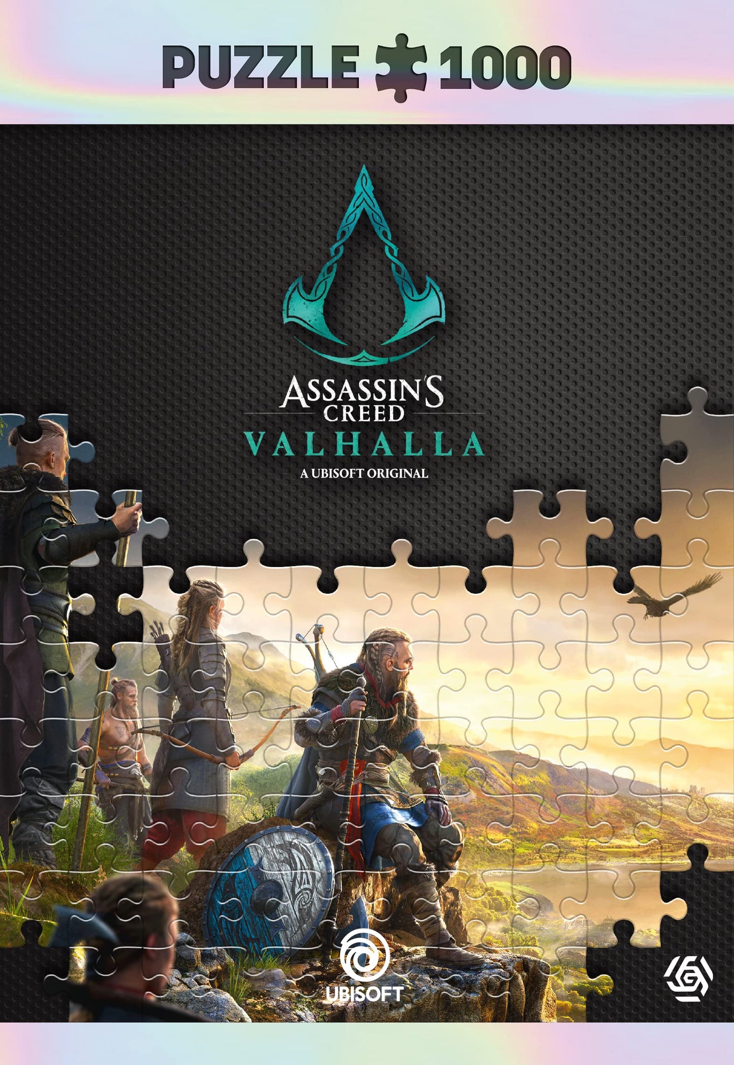 Good Loot Assassins Creed Valhalla Vista Of England Puzzles Premium Box Sack Poster Computer Game Puzzles For Teenagers And Adul