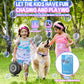 Bubble Machine, Automatic Bubble Blower For Kids Toddlers, 8000+ Bubbles Per Minute, 90 200 Oscillating Electric Plug-In Or Batt