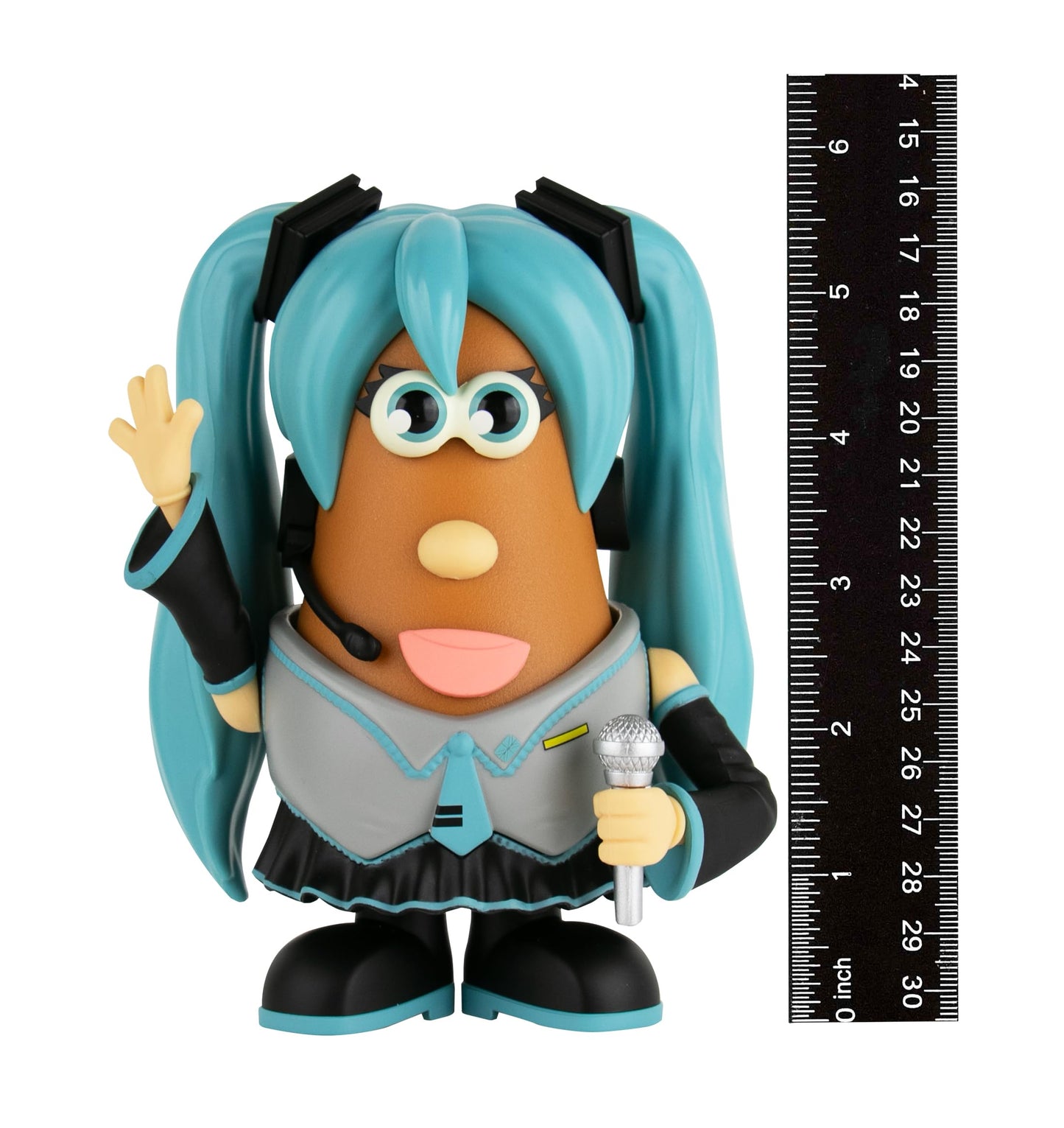 Poptaters Hatsune MiKu - Includes 14 removable, interchangeable facial and body parts including one surprise Potato Head origina