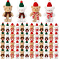 Hiboom 96 Pack Christmas Plush Bear 6 Inch Mini Stuffed Bear Party Favors
