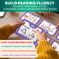 Quokka Phonics Flash Cards For Kids Ages 4-8 - 20 Phonic Stages 260 Card Games For Kids Ages 3-5 And 6-8 - Learn To Read Games &