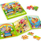 Synarry Magnetic Puzzles For Kids Ages 3-5, 20 Pieces Toddler Animal Puzzles, Children Travel Activity Toys Games For 3 4 5 6 Years Old Kids Boys Girls In Car Airplane, Learning Magnet For Road Trip