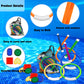 Pool Toys For Kids Ages 8-12 4-8, 16 Pcs Pool Diving Toys For Kids Age 3-10, Summer Underwate Swimming Training Diving Rings Div