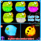 Toddler Bubbles Bath Toys, Light Up Bath Toy For Kids Age 1-3 Baby Bathtub Tub Toy Slide Track Dinosaur Bubble Machine Maker With Music Floating Animal Shower Toy Summer Outdoor Gift Boy Girl Age 2-5
