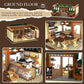 Insoon City Coffee House Building Set With Light, 1173 Pcs Cafe Shop Building Block Toy With Ordering Counter Baking Room, Architecture Construction Model For Adults Teens Kids Boys Girls Ages 6-12+
