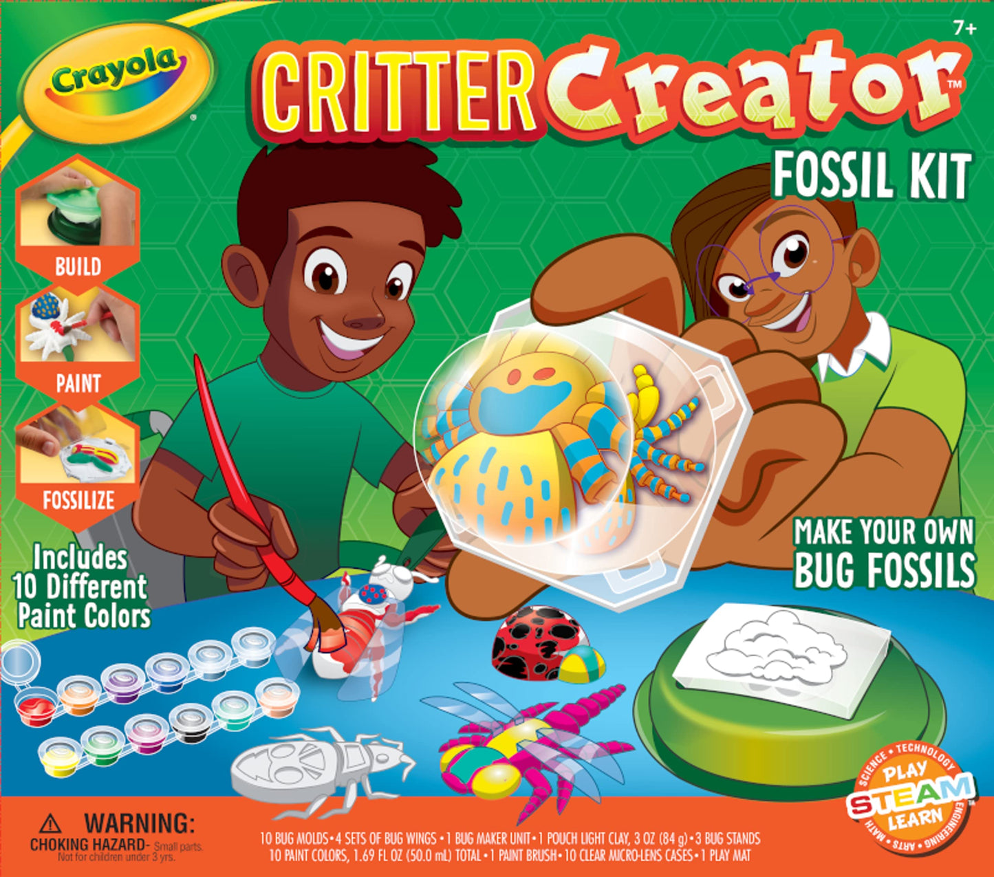 CRAYOLA CRITTER CREATOR FOSSIL LAB