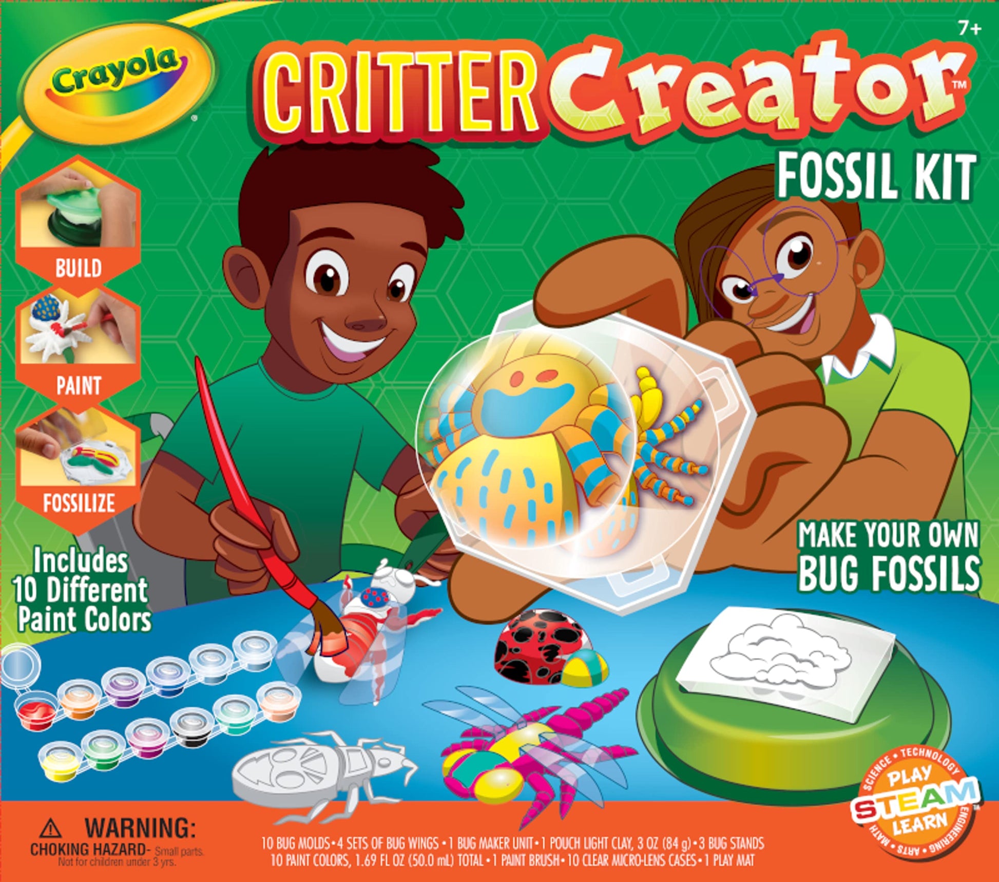 CRAYOLA CRITTER CREATOR FOSSIL LAB