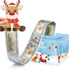 Meiidoshine Christmas Money Box For Cash Gift Pull, Surprise Money Holder Cash Gift For Kids Adults, Diy Fun Holiday Cash Box Fo