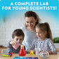 National Geographic Kids Junior Chemistry Set - Complete Early Learning Lab Kit With 50 Science Experiments For Kids And 20+ Lab