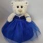 Kinnex Collections Since 1997 12' Quince Anos Quinceanera Last Doll Teddy Bear With Dress (Centerpiece) ~ Arc09831-15 (Royal Blue)