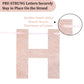 Litaus, Rose Gold Glitter Happy Birthday Banner - Pre-Strung, 9 Ft, No Diy | Birthday Decorations | Happy Birthday Sign For Birt