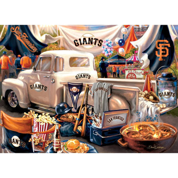 MasterPieces 1000 Piece Jigsaw Puzzle for Adults - MLB San Francisco Giants Gameday - 19.25x26.75