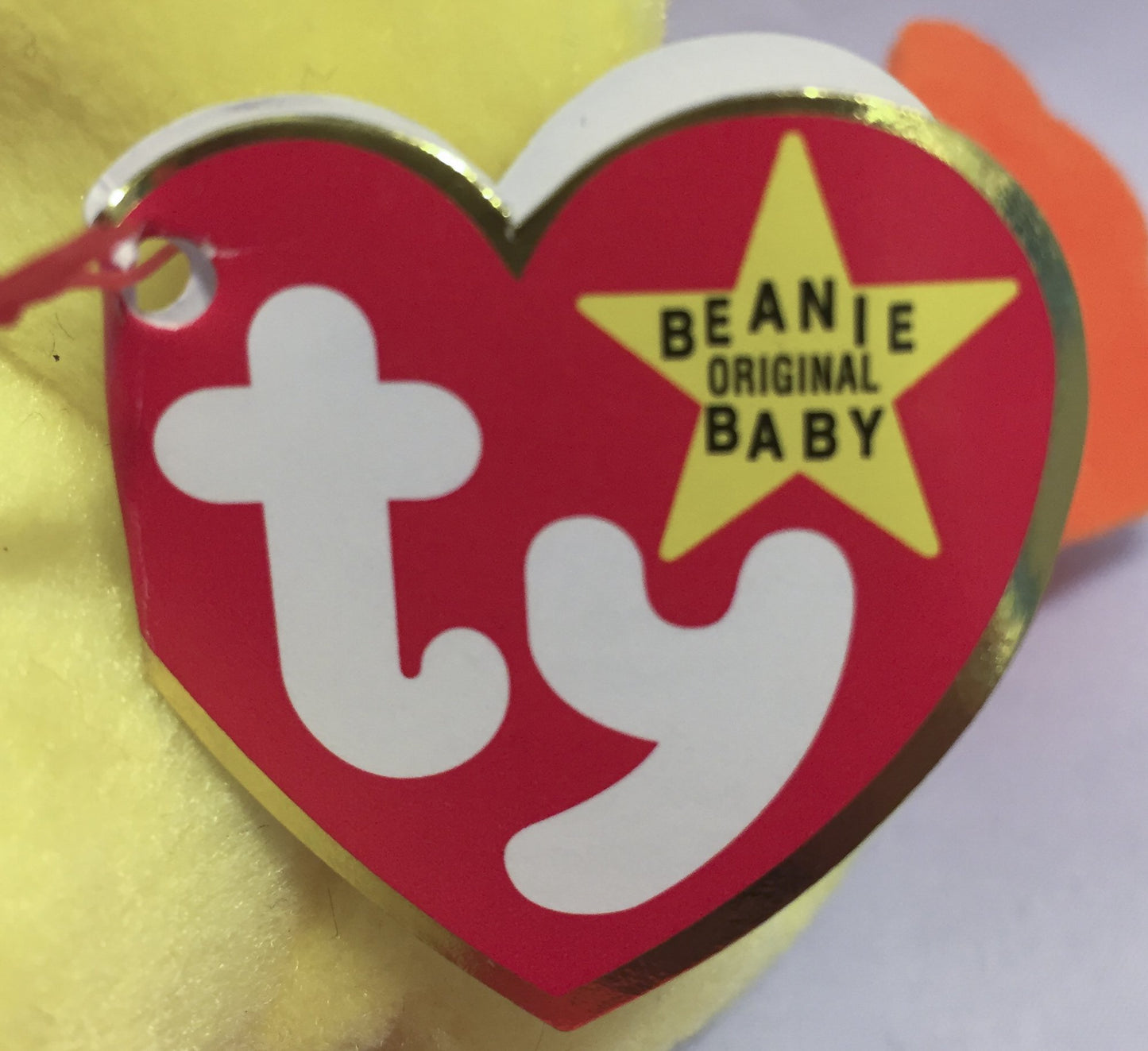 BEANIE BABIES Ty Quackers The Duck