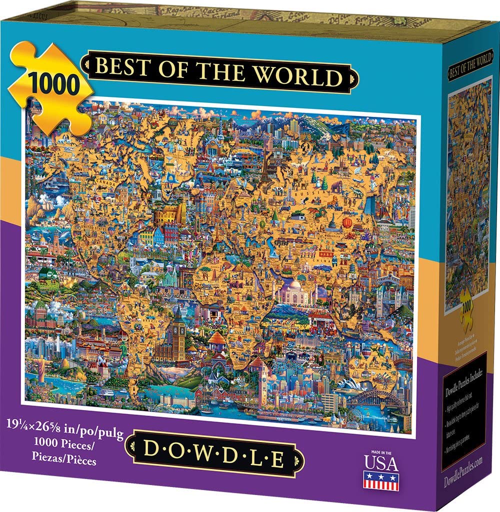 Dowdle Jigsaw Puzzle - Best Of The World - 1000 Piece