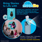 Moonlite Storytime Goodnight Already Storybook Reel, A Magical Way To Read Together, Digital Story For Projector, Fun Sound Effects, Toddler Early Learning Toys Gifts For Kids Ages 12 Months And Up