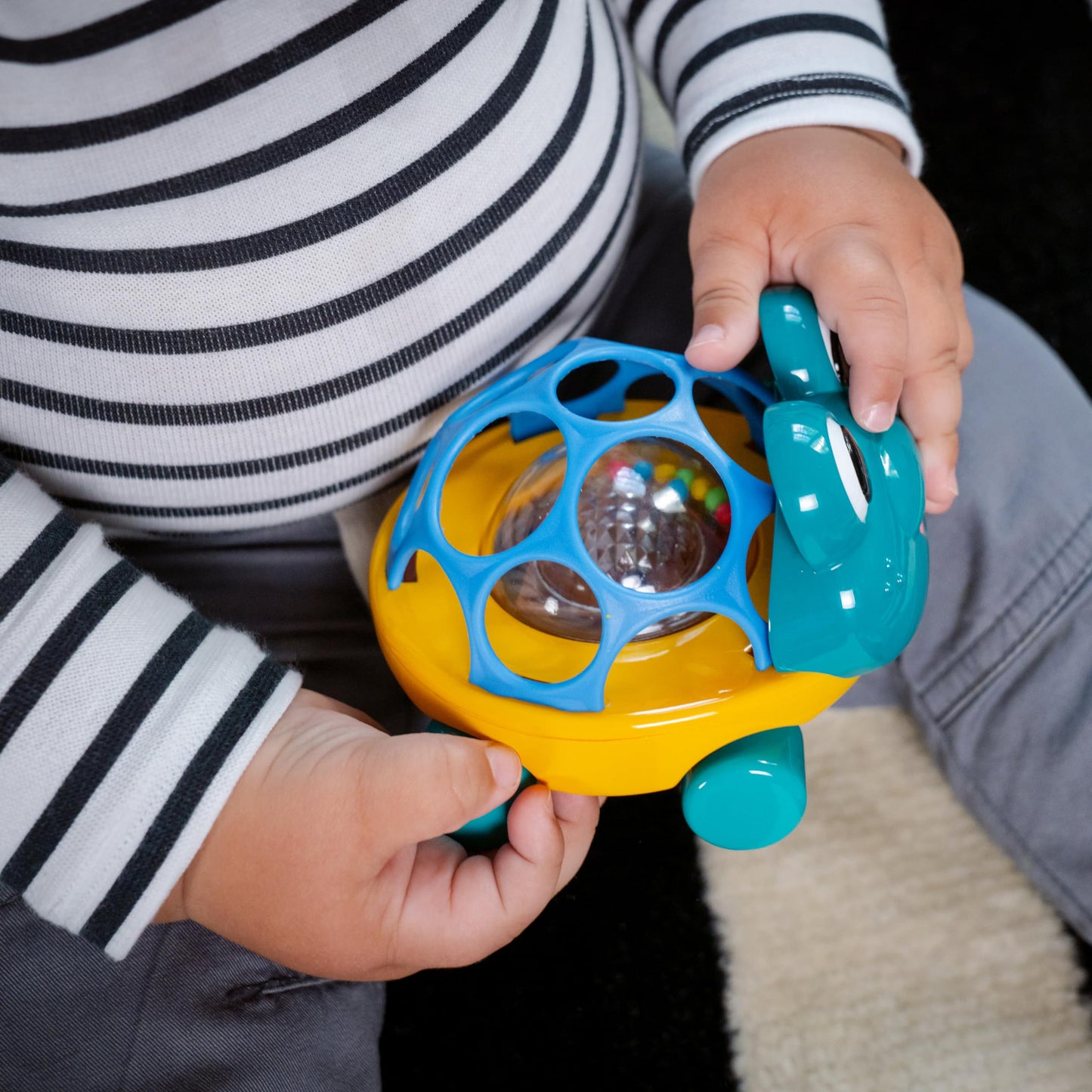Baby Einstein Curious Car Neptune Oball Toy Car & Rattle, Ages 3 Months And Up