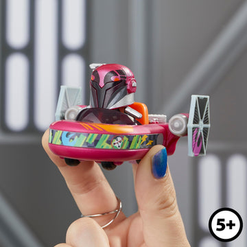 Just Play Star Wars Doorables Galactic Cruisers Series 2, Collectible Figures and Vehicles, Kids Toys for Ages 5 Up