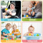Mingkids Acrylonitrile Butadiene Styrene Baby Toys 12-18 Months,Baby Sensory Fine Motor Skills Developmental Toys,Gifts For 6 9