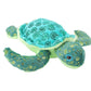 Wild Republic Sea Turtle, Foilkins, Stuffed Animal, 12 Inches, Gift For Kids, Plush Toy, Fill Is Spun Recycled Water Bottles