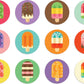 Matching Game Ice Pops V2