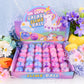 36 Pack Unicorn Galaxy Slime Balls, Unicorn Party Favors for Boys and Girls, Wet, Non-Sticky, Mess-Free, Stress Relief, Super So